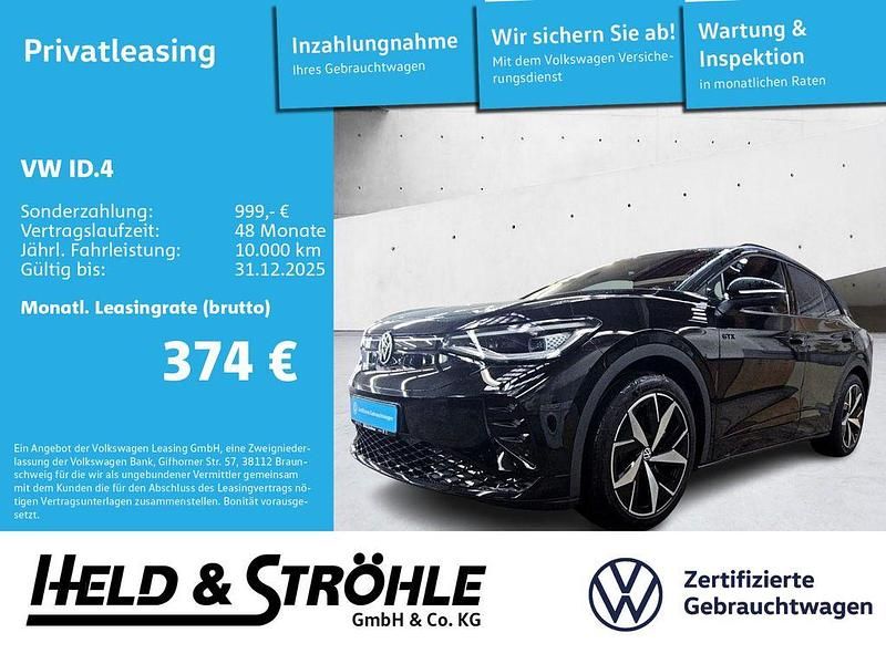 Grenadillschwarz metallic Gebraucht 2025 VW ID.4 GTX SUV | 41.170 € (Guter Preis) - Bild 1/3