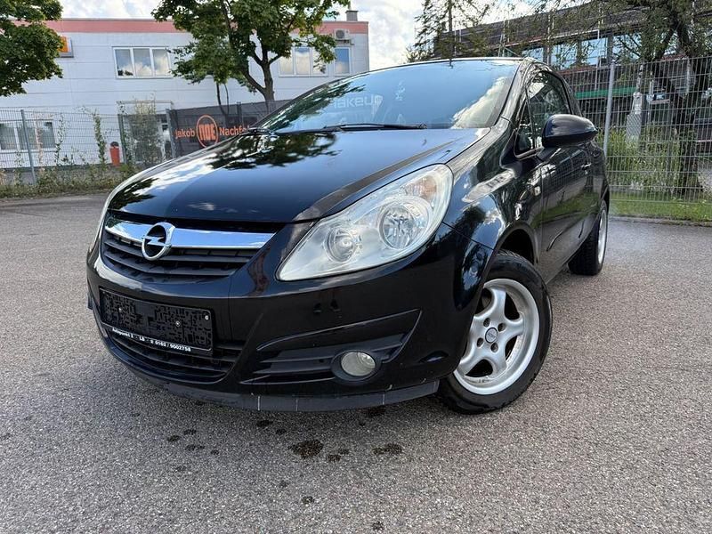 Schwarz Gebraucht 2007 Opel Corsa Kleinwagen | 2.290 € (Fairer Preis) - Bild 1/4
