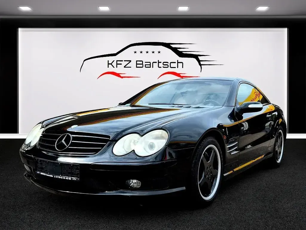 Gebraucht Mercedes SL55 AMG AMG 500 PS (367 kW) 2004 Schwarz Cabrio