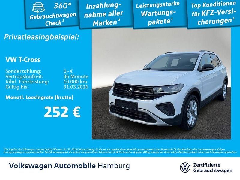 Gebraucht VW T-Cross Goal 116 PS (85 kW) 2025 0q pure white SUV