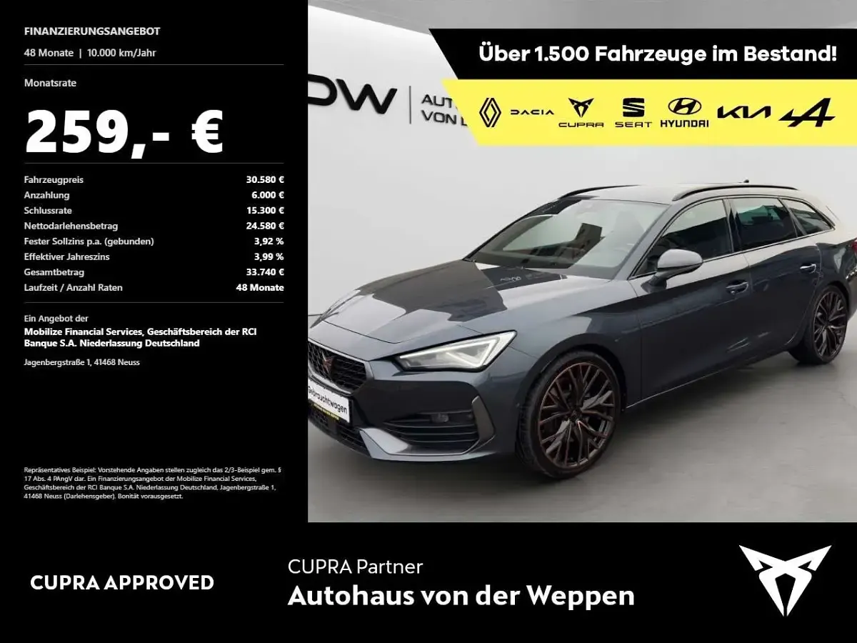 Gebraucht Cupra Leon VZ 245 PS (180 kW) 2024 Kombi