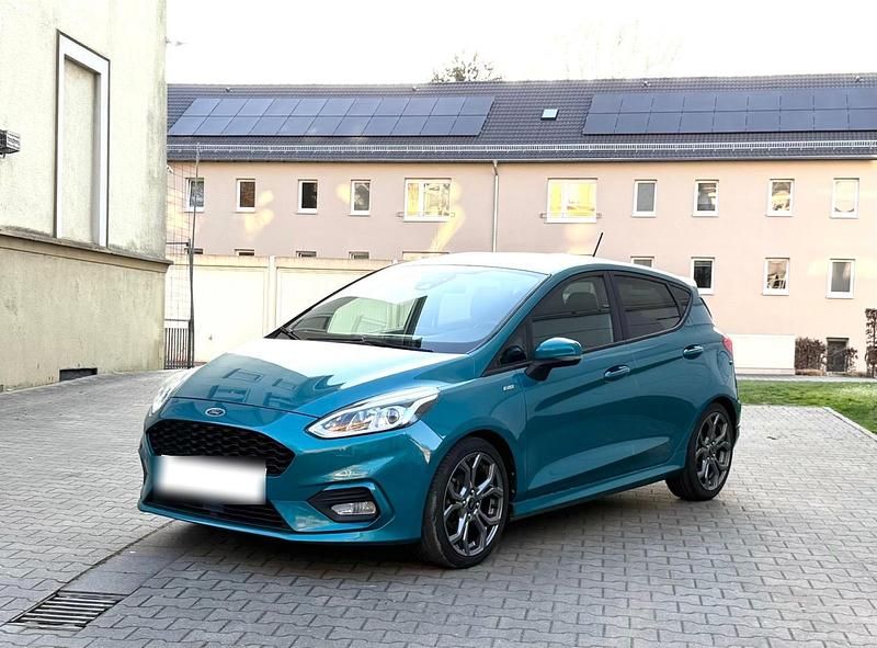 Gebraucht Ford Fiesta ST-Line 140 PS (102 kW) 2018 Blau Kleinwagen
