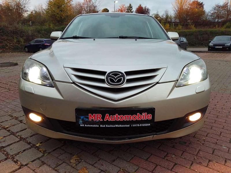 Gebraucht Mazda 3 Active 105 PS (77 kW) 2007 Champagnersilber metallic Limousine