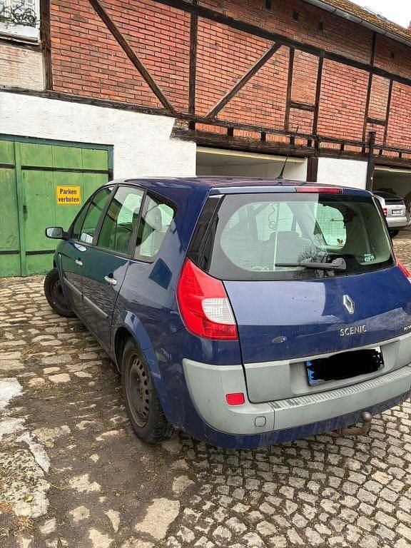 Gebraucht Renault Grand Scénic II Expression 111 PS (81 kW) 2007 Blau Van / Kleinbus