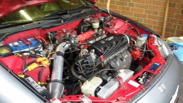 Gebraucht Honda Civic 125 PS (91 kW) 1995 Grau Coupé