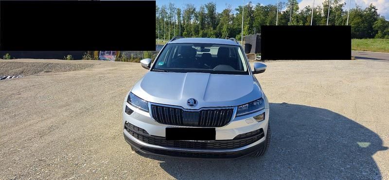 Silber Gebraucht 2018 Skoda Karoq Ambition SUV | 17.000 € (Superpreis) - Bild 1/4