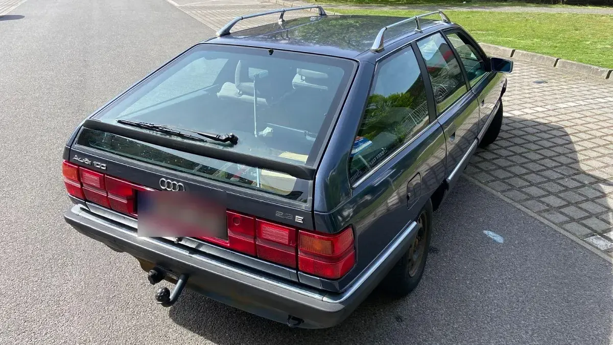 Gebraucht Audi 100 136 PS (100 kW) 1989 Blau Kombi