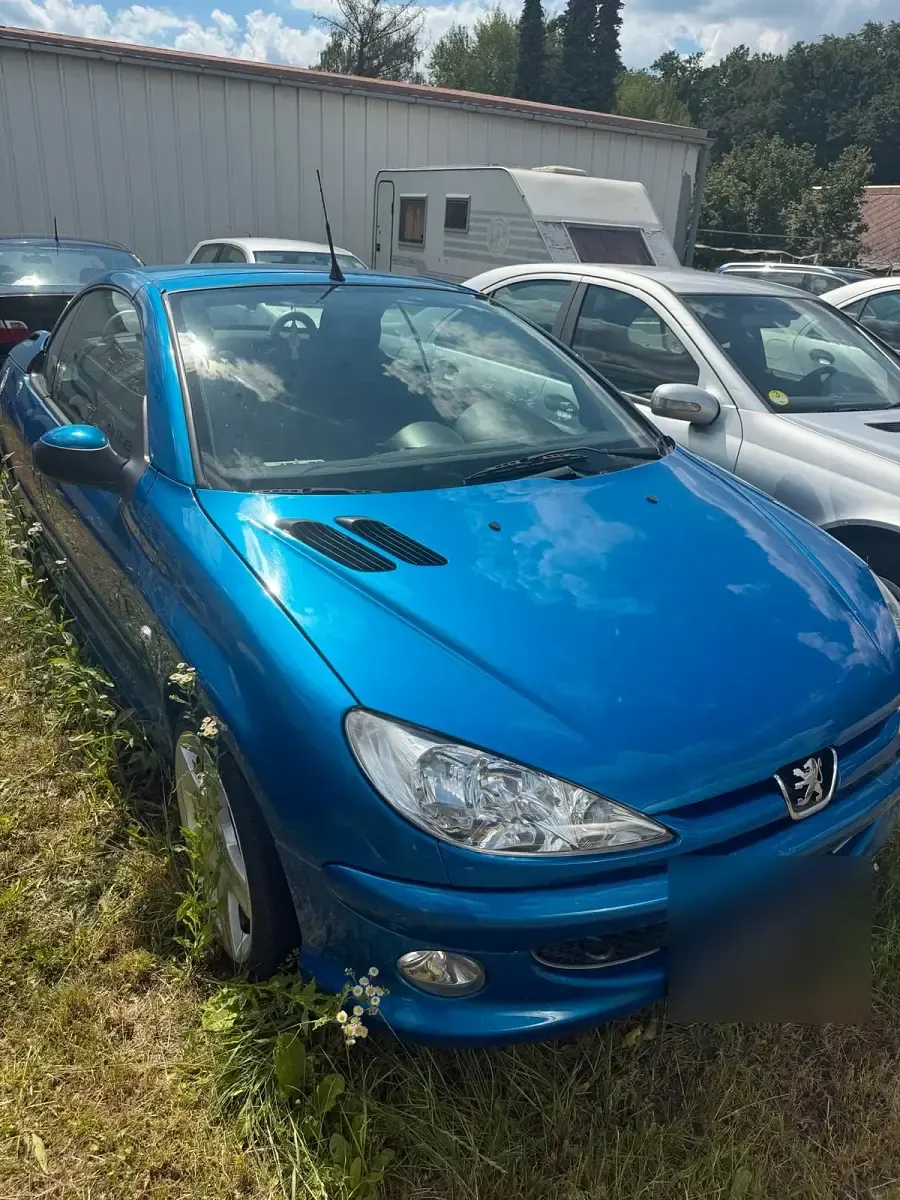 Gebraucht Peugeot 206 2006 Blau Cabrio