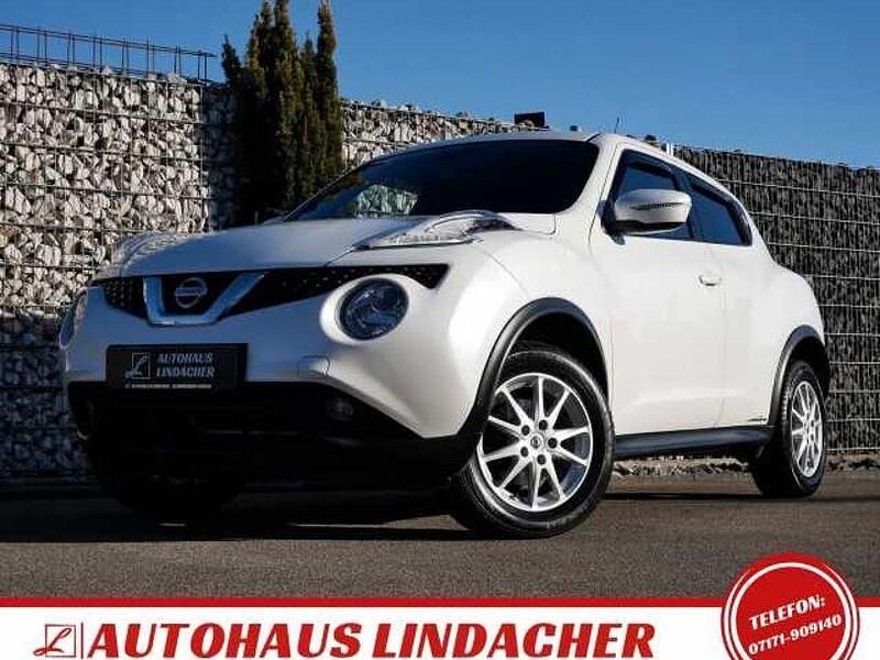 Weiß Gebraucht 2017 Nissan Juke N-Connecta SUV | 9.470 € (Fairer Preis) - Bild 1/4