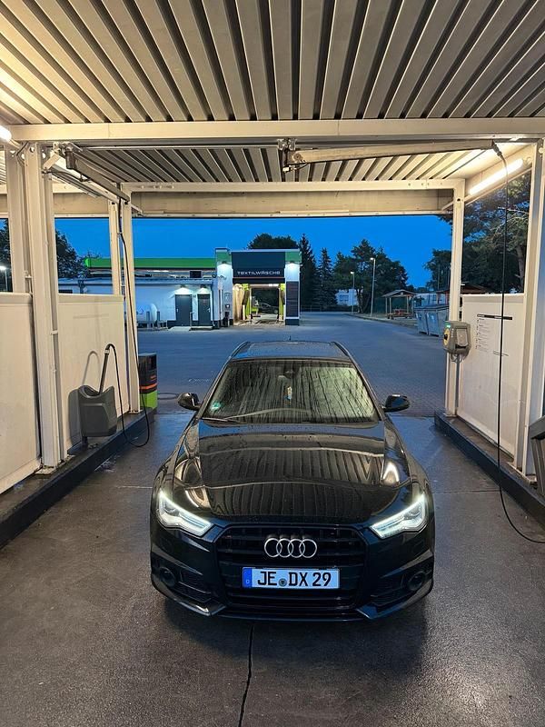 Schwarz Gebraucht 2017 Audi A6 S-Line Kombi | 20.490 € (Guter Preis) - Bild 1/4