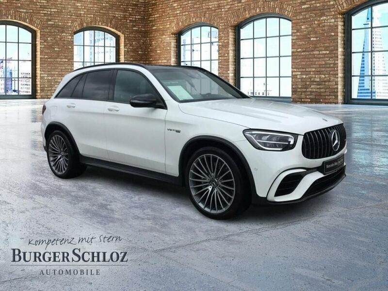 Gebraucht Mercedes GLC63 AMG AMG 476 PS (350 kW) 2021 Weiß unilack polarweiß SUV