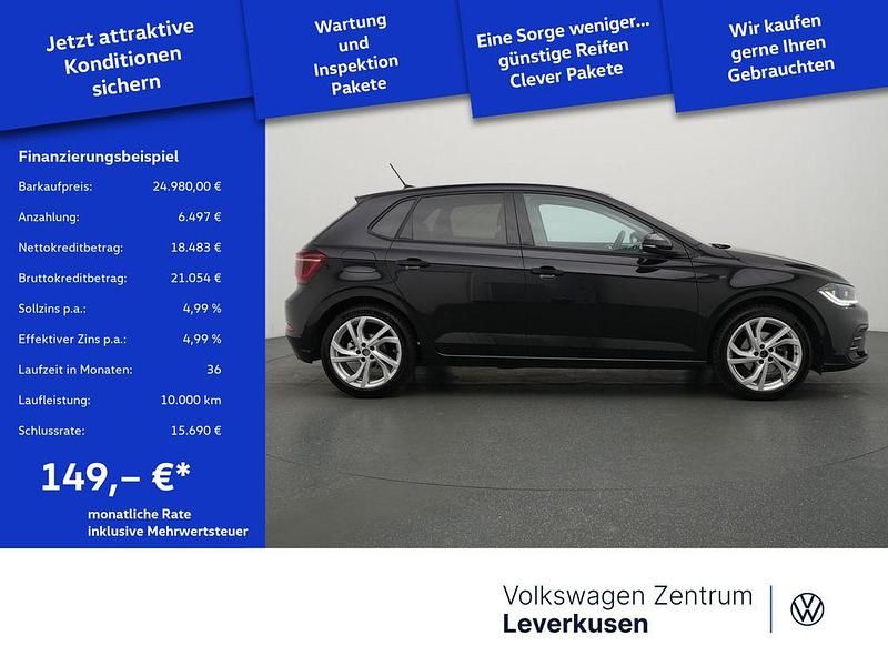 Gebraucht VW Polo Style 116 PS (85 kW) 2024 Schwarz Kleinwagen