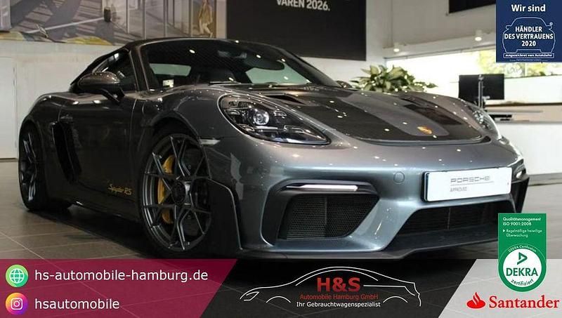 Gebraucht Porsche Boxster Spyder 500 PS (367 kW) 2024 Vanadiumgrau Cabrio