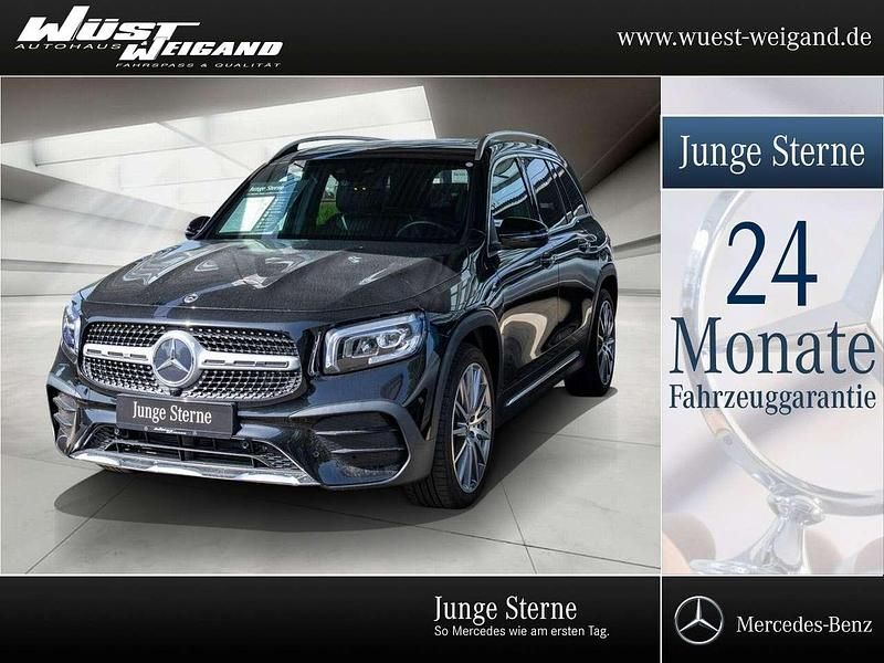 Schwarz Gebraucht 2022 Mercedes GLB220 AMG line SUV | 38.990 € (Fairer Preis) - Bild 1/4