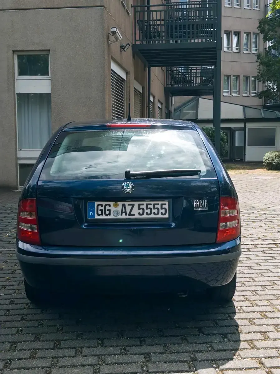 Gebraucht Skoda Fabia 75 PS (55 kW) 2002 Blau Limousine