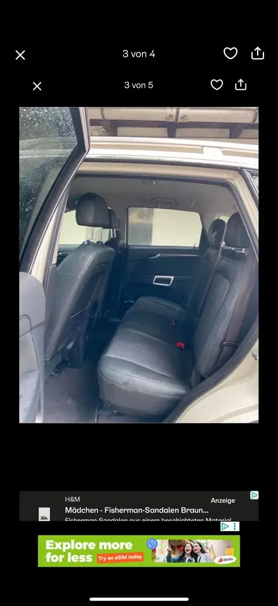 Occasion Opel Antara 150 ch (110 kW) 2010 Blanc SUV