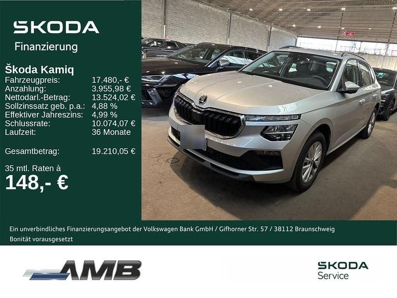 Gebraucht Skoda Kamiq Selection 95 PS (69 kW) 2025 Silber SUV