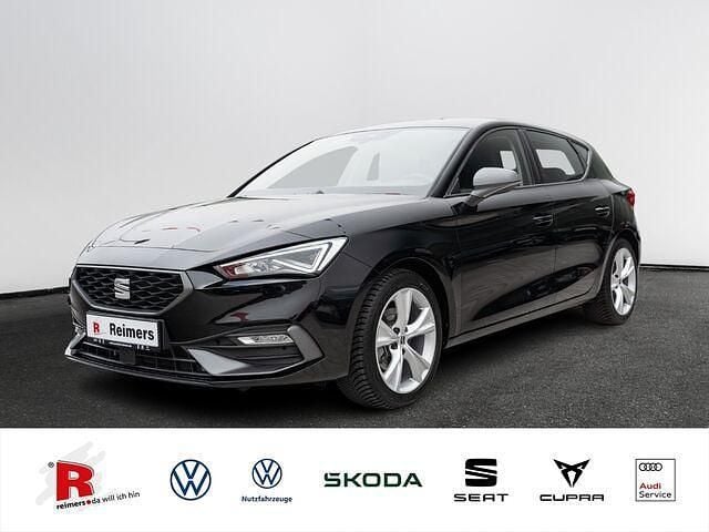 Schwarz Gebraucht 2024 Seat Leon FR Kleinwagen | 30.689 € (Fairer Preis) - Bild 1/2