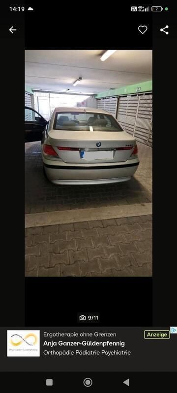 Silber Gebraucht 2002 BMW 745 Limousine | 5.000 € (Fairer Preis) - Bild 1/4