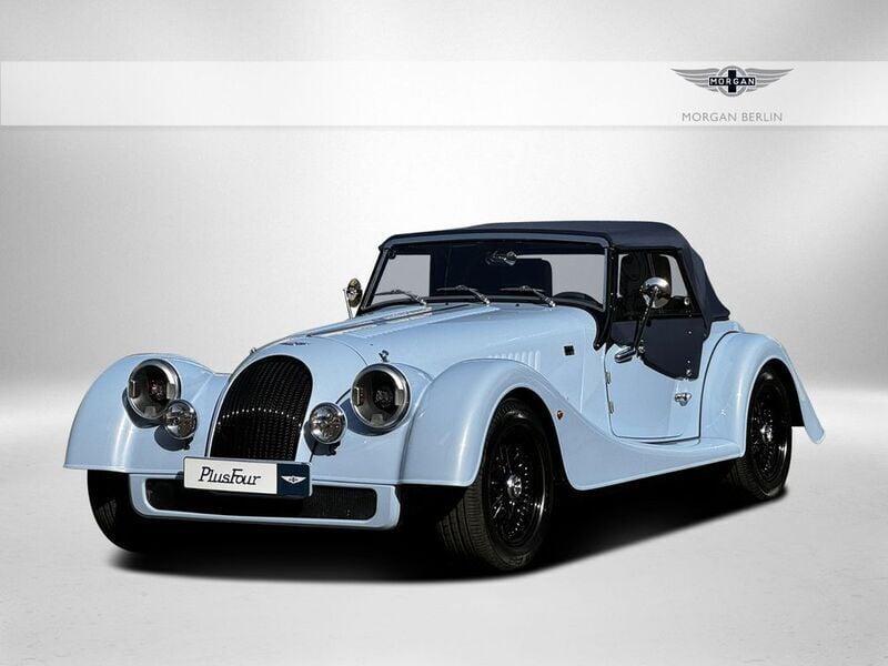 Blau Neu 2024 Morgan Plus Cabrio | 119.500 € (Teuer) - Bild 1/4