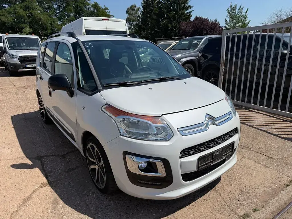 Gebraucht Citroën C3 Picasso Exclusive 110 PS (80 kW) 2017 Weiß Van / Kleinbus
