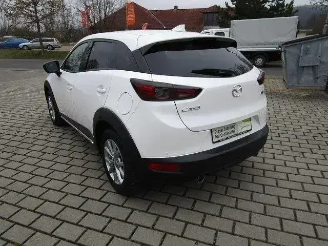 Gebraucht Mazda CX-3 Sports-Line 121 PS (88 kW) 2019 Satinweiß metallic SUV