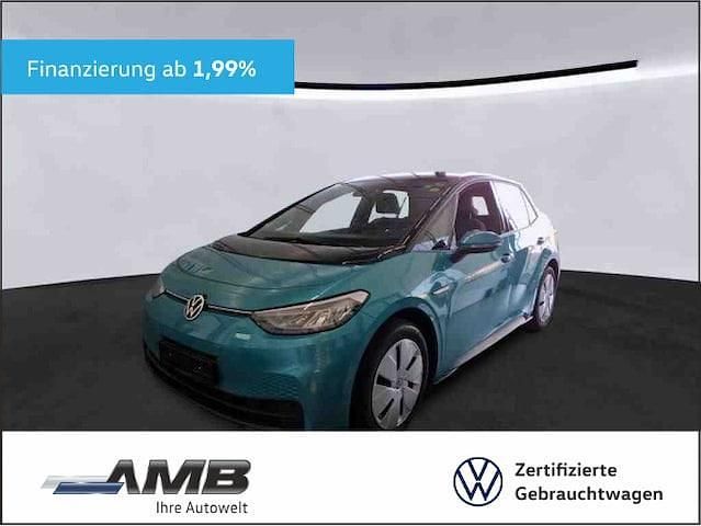 Makenatürkis metallic/schwarz Gebraucht 2022 VW ID.3 Pro Kleinwagen | 20.680 € (Guter Preis) - Bild 1/3