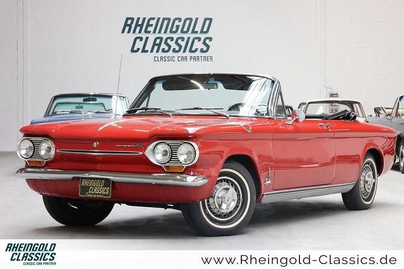Rot Gebraucht 1963 Chevrolet Corvair Cabrio | 33.900 € - Bild 1/3