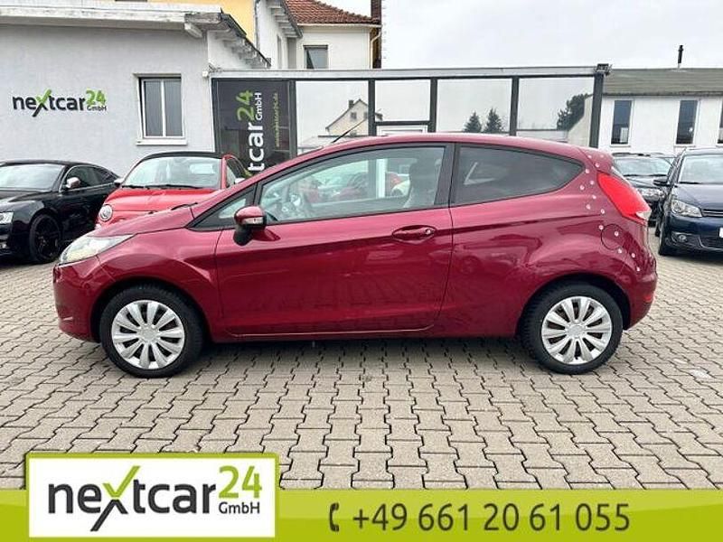 Gebraucht Ford Fiesta Trend 82 PS (60 kW) 2009 Rot Kleinwagen