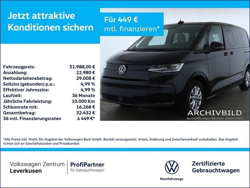 Schwarz Gebraucht 2024 VW T7 Van | 51.988 € (Superpreis) - Bild 1/4