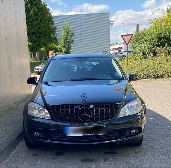 Schwarz Gebraucht 2008 Mercedes C200 Kombi | 4.900 € (Superpreis) - Bild 1/4