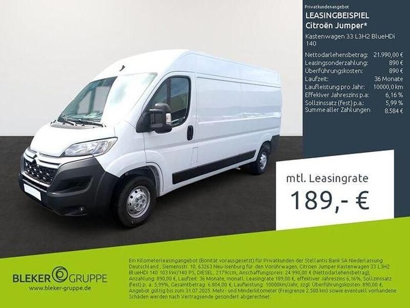 Eisweiß Gebraucht 2023 Citroën Jumper Start Van / Kleinbus | 21.390 € - Bild 1/3