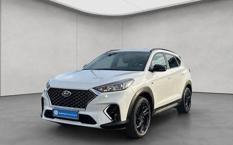Weiß Gebraucht 2019 Hyundai Tucson N Line SUV | 23.940 € (Etwas zu teuer) - Bild 1/4