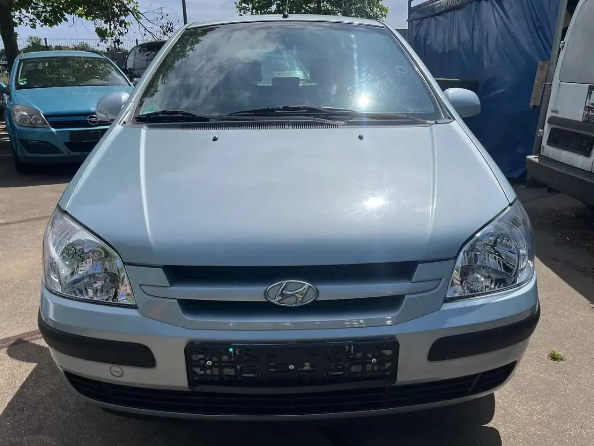Gebraucht Hyundai Getz 63 PS (46 kW) 2003 Hellblau Kleinwagen