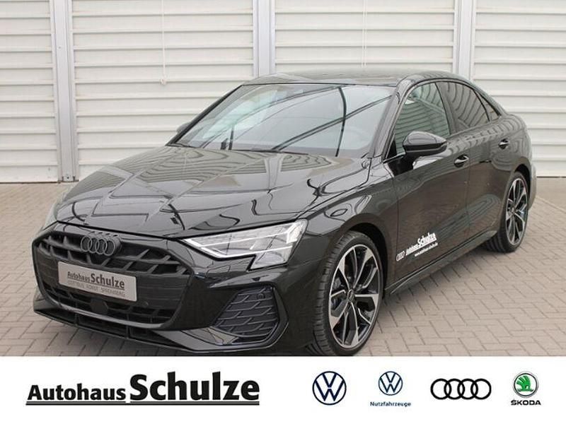 Schwarz Gebraucht 2024 Audi A3 S-Line Limousine | 46.790 € (Teuer) - Bild 1/4