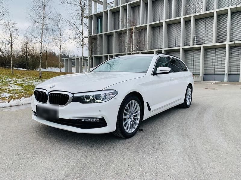 Gebraucht BMW 520 190 PS (139 kW) 2018 Weiß Kombi