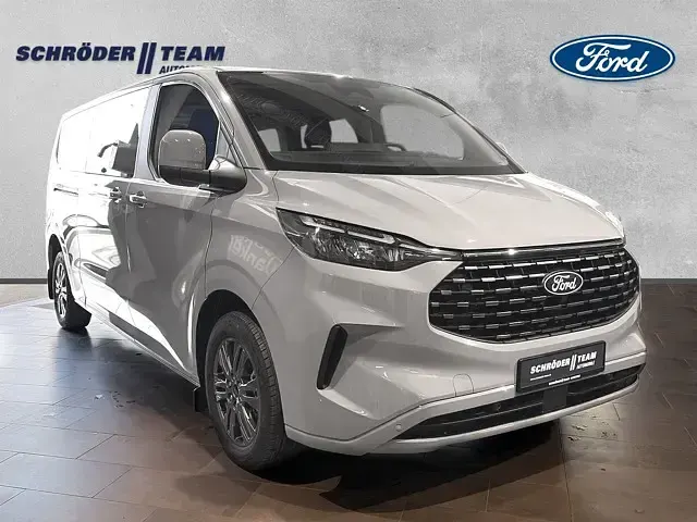 Neu Ford Tourneo Custom Titanium 170 PS (125 kW) 2025 Grau Van