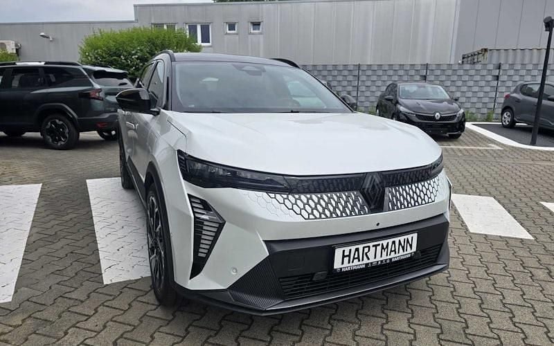 Perlmuttweiß metallic, black pearlschwarz metall (weiß) Neu 2025 Renault Scenic E-Tech Esprit Alpine SUV | 46.498 € - Bild 1/4