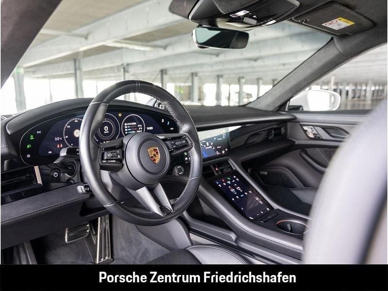 Gebraucht Porsche Taycan Turbo S 559 kW (761 PS) 2020 Carraraweißmetallic Limousine
