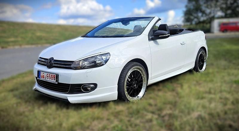 Gebraucht VW Golf Cabriolet Cup 122 PS (89 kW) 2012 Weiß Cabrio