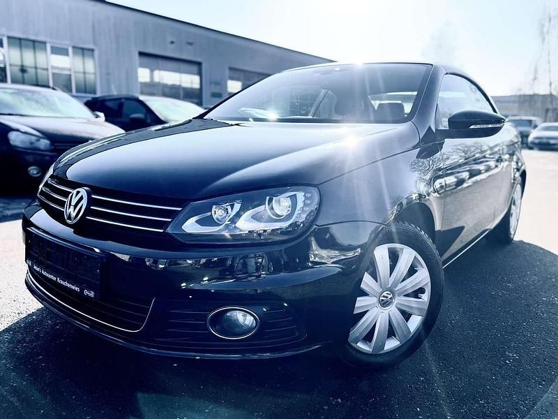 Deep black perleffekt Gebraucht 2011 VW Eos Basis Cabrio | 6.490 € (Fairer Preis) - Bild 1/4