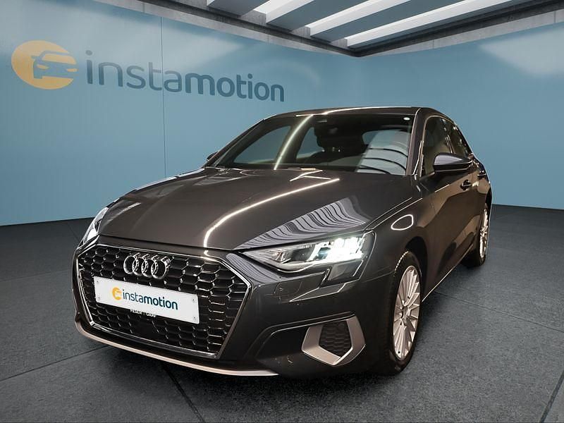 Grau Gebraucht 2024 Audi A3 Sportback Kleinwagen | 28.049 € (Superpreis) - Bild 1/4