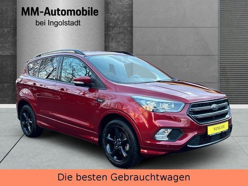 Rot Gebraucht 2019 Ford Kuga ST-Line SUV | 20.490 € (Fairer Preis) - Bild 1/4
