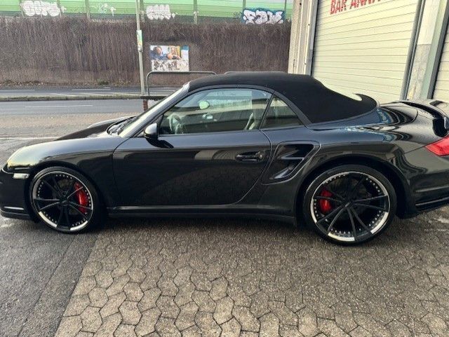 Gebraucht Porsche 997 Turbo 549 PS (403 kW) 2008 Schwarz Cabrio