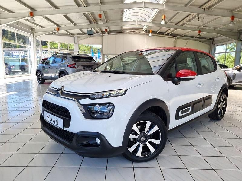 Weiß Gebraucht 2021 Citroën C3 PureTech Kleinwagen | 12.990 € (Fairer Preis) - Bild 1/4