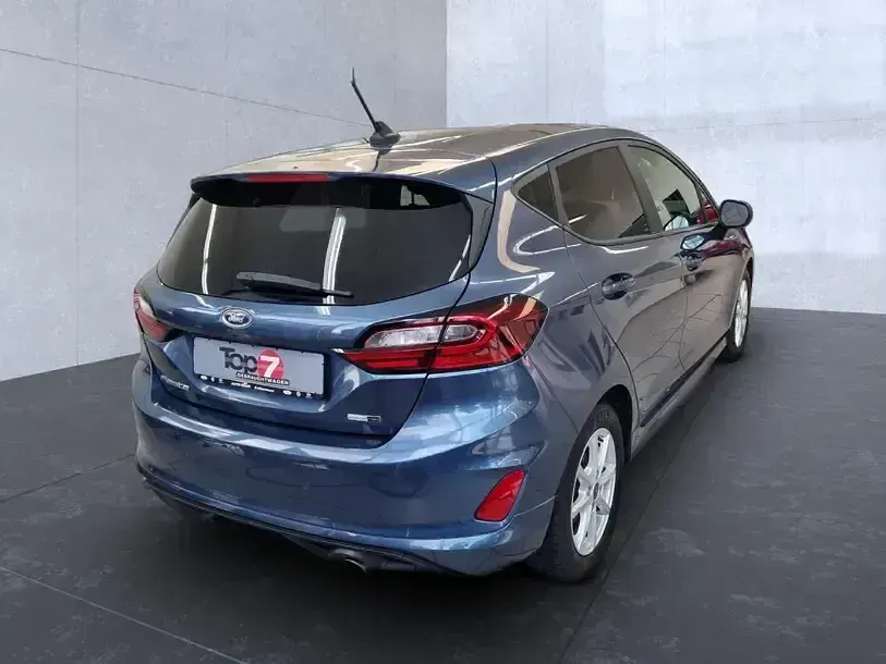 Gebraucht Ford Fiesta ST-Line X 125 PS (91 kW) 2023 Chromablau (metallic) Kleinwagen