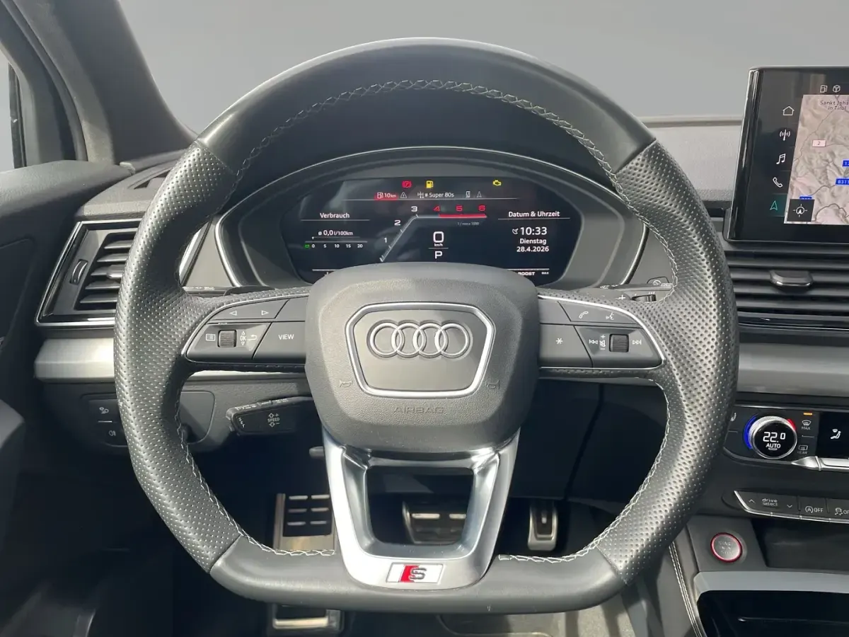 Gebraucht Audi SQ5 Ambiente 341 PS (250 kW) 2023 Florettsilber metallic (metallic) SUV