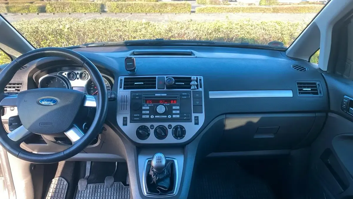 Gebraucht Ford C-MAX 120 PS (88 kW) 2009 Weiß Van / Kleinbus