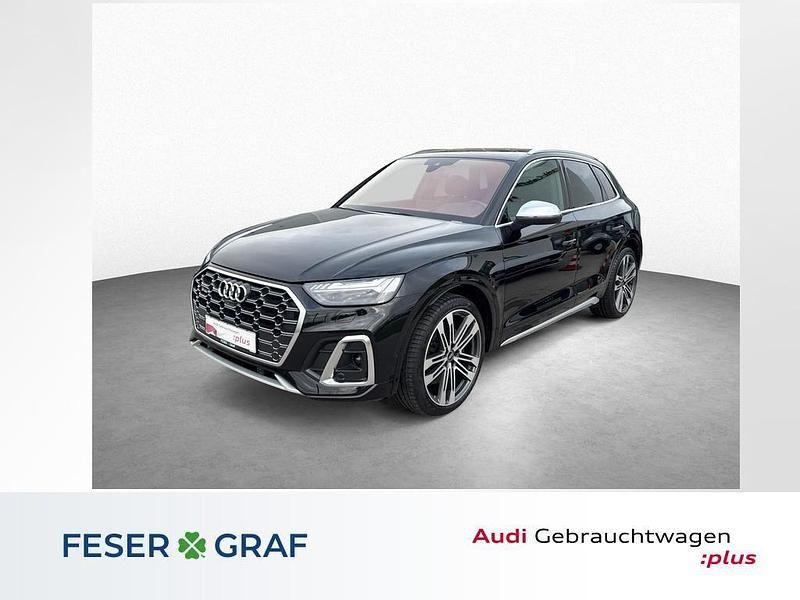Mythosschwarz metallic Gebraucht 2023 Audi SQ5 Ambiente SUV | 64.890 € (Teuer) - Bild 1/4