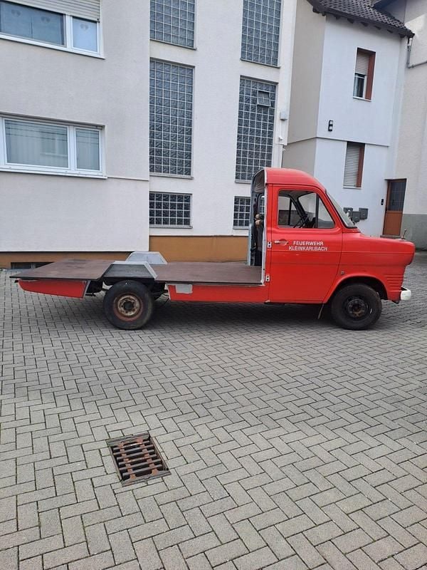 Second-hand Ford Transit 65 CP (47 kW) 1977 Roșu